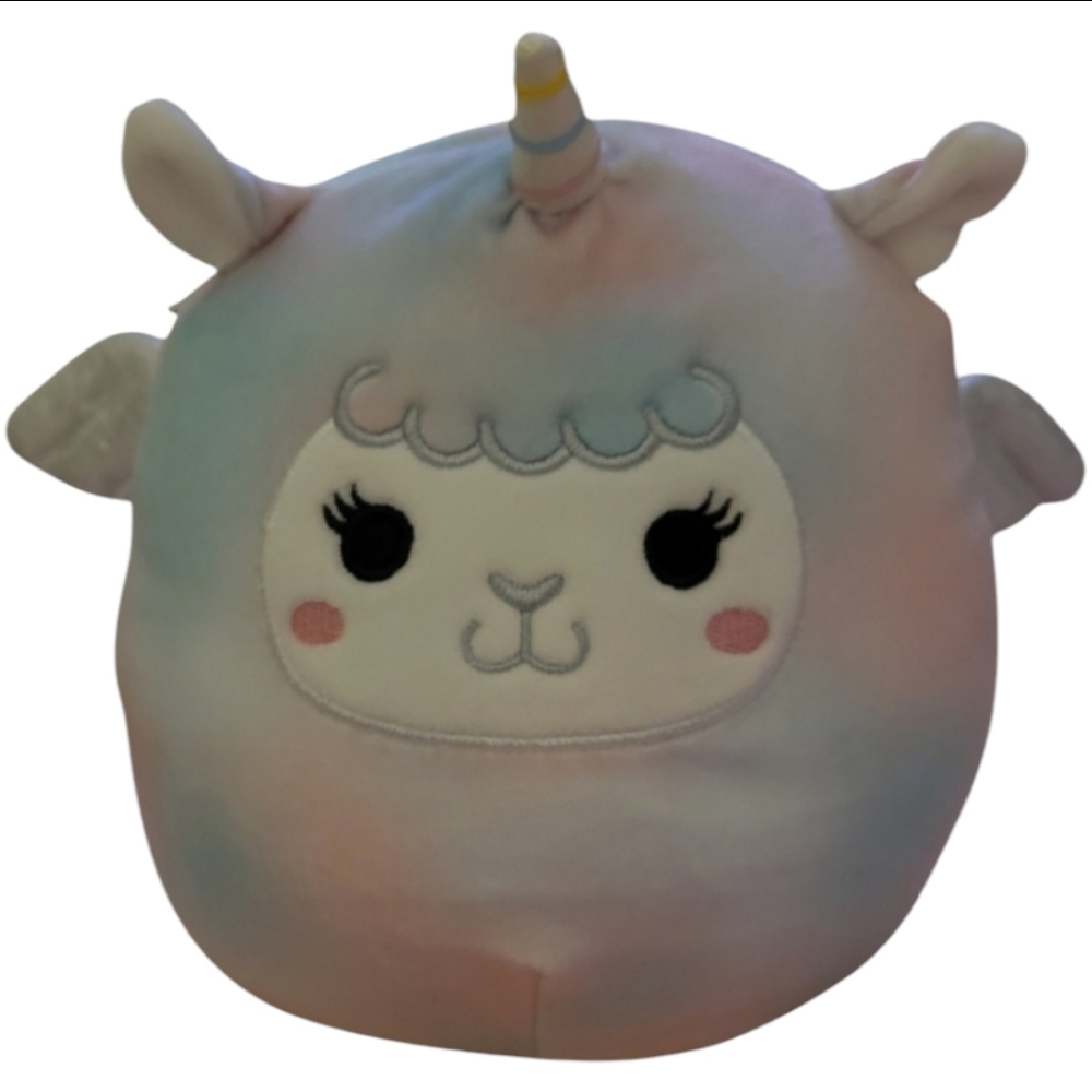 Winona‎ Pegasus Squishmallow Plush Vibrant Tie-Dye Stuff Animal
